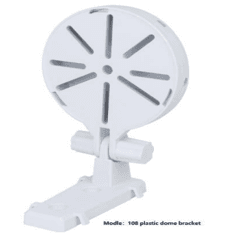 Adhesive CCTV Camera Mount Bracket 180° Indoor Wall Shelf thumbnail 2