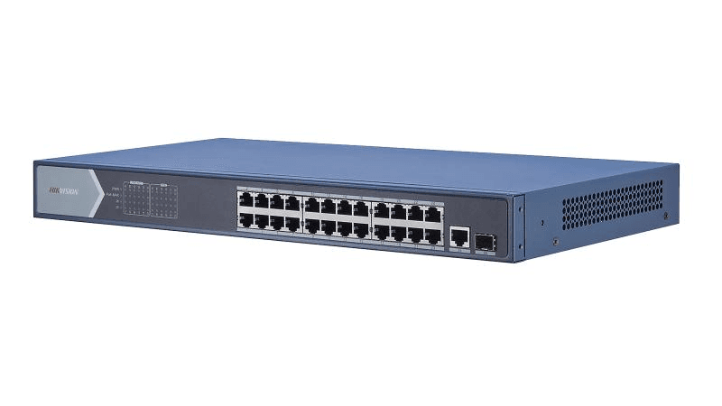 Hikvision DS-3E0526P-E 24-Port Gigabit PoE Unmanaged Network Switch