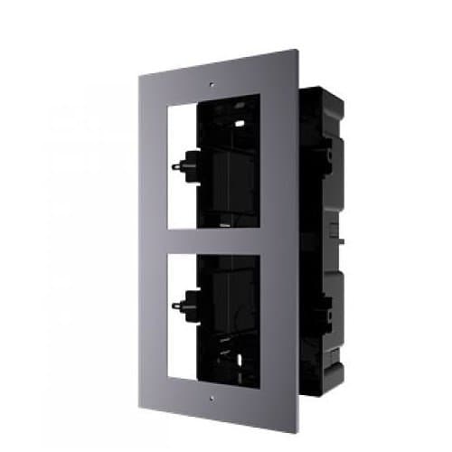 Hikvision DS-KD-ACF2 2-Module Bracket for Intercom Indoor and Outdoor use, Aviation Aluminum