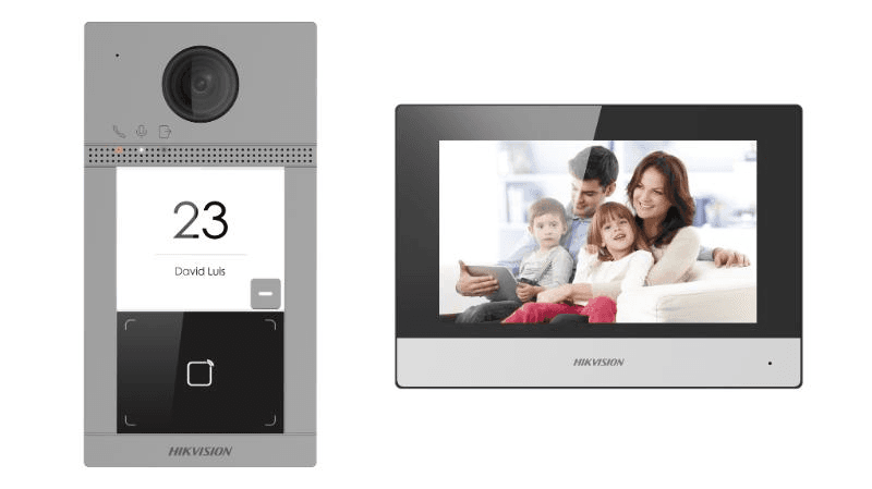 Hikvision DS-KIS604-P(C) IP Video Intercom Kit Villa Door Entry