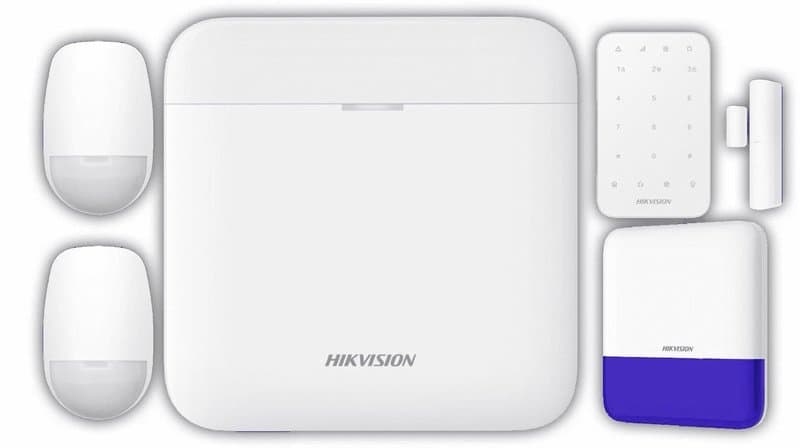 Hikvision Home Intruder Alarm Security System Kit DS-PWA64-KIT2-WE DS-PWA64-Kit2-WE  AX PRO Kit (868MHz) · DS-PWA64-L-WE x 1 · DS-PK1-E-WE x 1 · DS-PS1-E-WE (Blue) x 1 · DS-PDP15P-EG2-WE x 2 · DS-PDMC-EG2-WE x 1 thumbnail 2