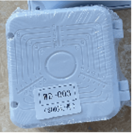 IPBOX Grey IP55 Junction Box 118×98×50mm Electrical Enclosure