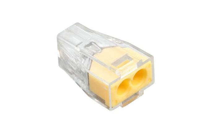 PCT-102 Push Wire Connector 2 Port Inline Terminal Block 250V