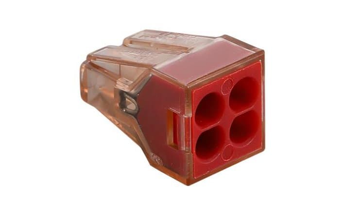 PCT-104 Push Wire Connector 4 Port Inline Terminal Block 1.5–4mm²