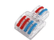SPL-4 Dual Channel Lever Wire Connector 4 Port Terminal Block CCTV