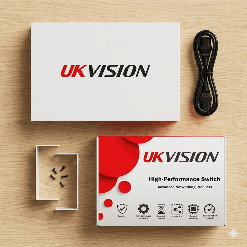 UKVISION UK-SW-16-1000-P 16-Port Gigabit PoE Switch 2 Uplink thumbnail 3