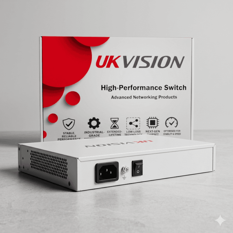 UKVISION UK-SW-16-1000-P 16-Port Gigabit PoE Switch 2 Uplink thumbnail 9
