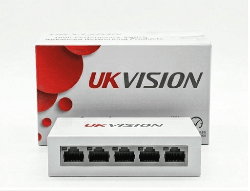 UKVISION UK-SW-4-1000 5-Port Gigabit Ethernet Switch