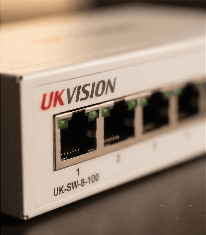UKVISION UK-SW-8-100 8-Port 10/100Mbps Fast Ethernet Switch thumbnail 5
