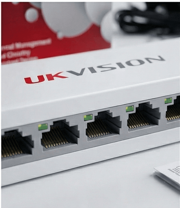 UKVISION UK-SW-8-100 8-Port 10/100Mbps Fast Ethernet Switch thumbnail 9