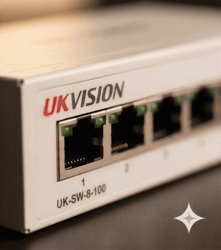 UKVISION UK-SW-8-1000 8-Port Gigabit Ethernet Switch thumbnail 8