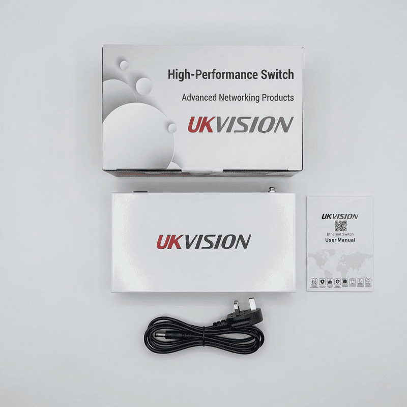 UKVISION UK-SW-8-1000 8-Port Gigabit Ethernet Switch thumbnail 13
