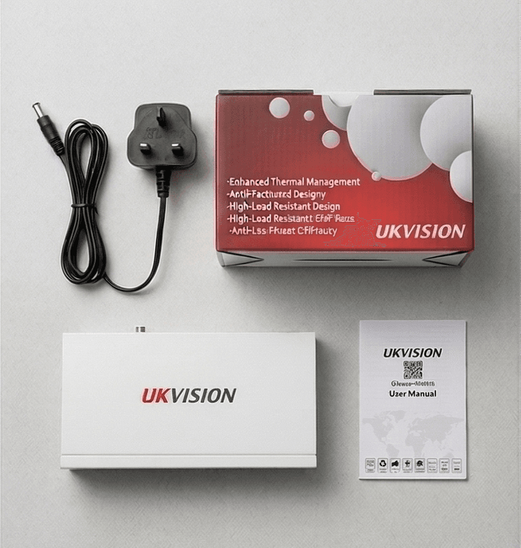 UKVISION UK-SW-8-1000 8-Port Gigabit Ethernet Switch thumbnail 20