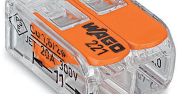 WAGO 221-412 Compact Lever Connector 2 Conductor 32A 100 Pack thumbnail 5