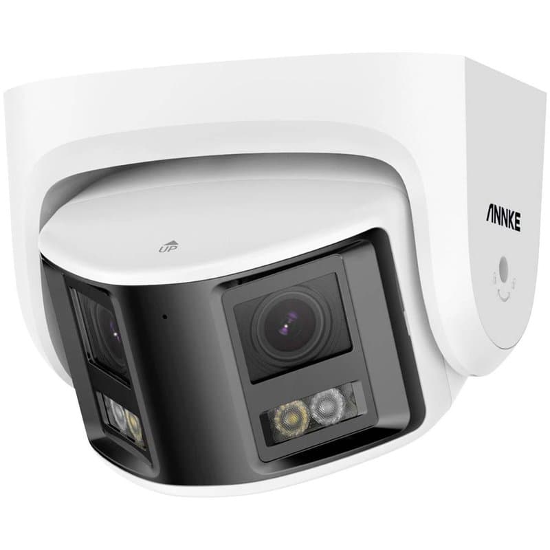 ANNKE I91DX 8MP Dual Lens Panoramic PoE IP Camera Two-Way Audio - Image 1