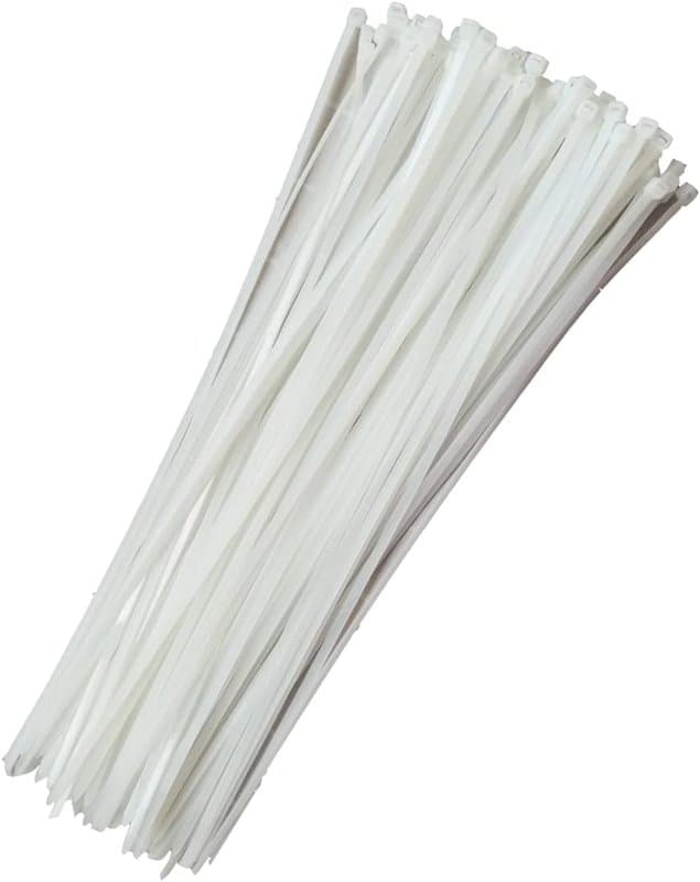 Cable-Ties-5x300mm-White - Image 1