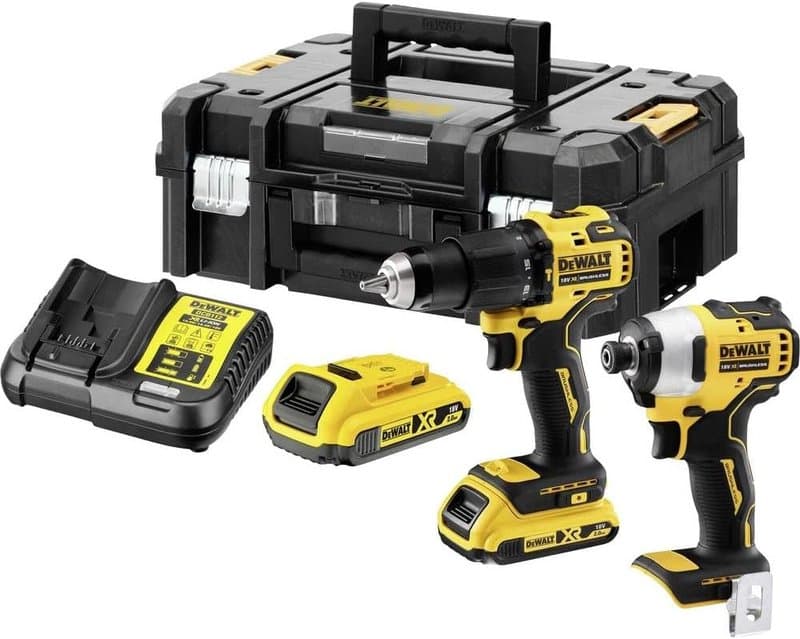 DeWalt DCK2062D2T 18V XR Brushless Drill Impact Driver Kit - Image 1