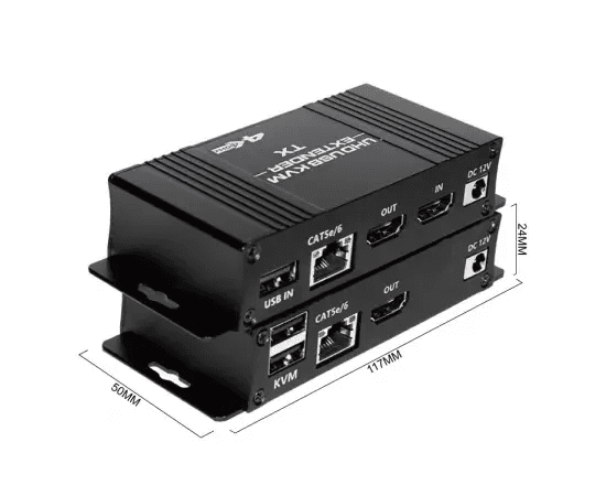 HDMI and USB Extender Over Cat 5e/6-50m - Image 1