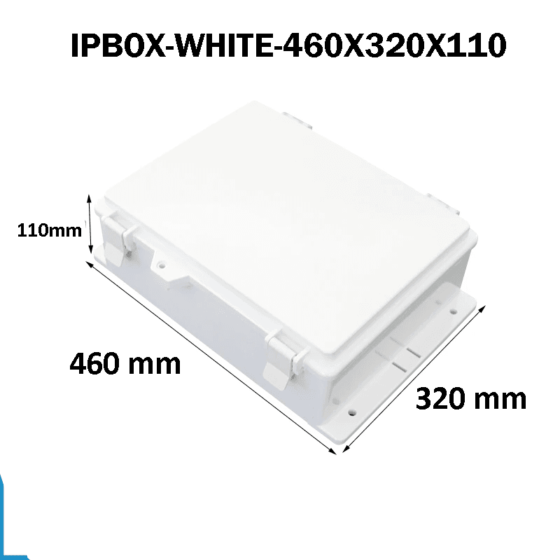Unbranded – IP55 Junction Box (461x320x110a/ Grey) - Image 1