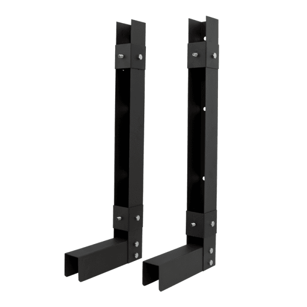 Wall Mount Bracket for DVR Lock Box Steel Black 20.9×3.5×2cm - Image 1