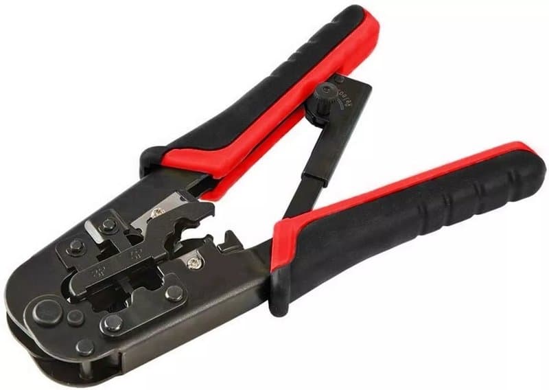 N568R Modular Plug Crimper Tool for RJ45 RJ11 RJ12 Connectors - Image 1