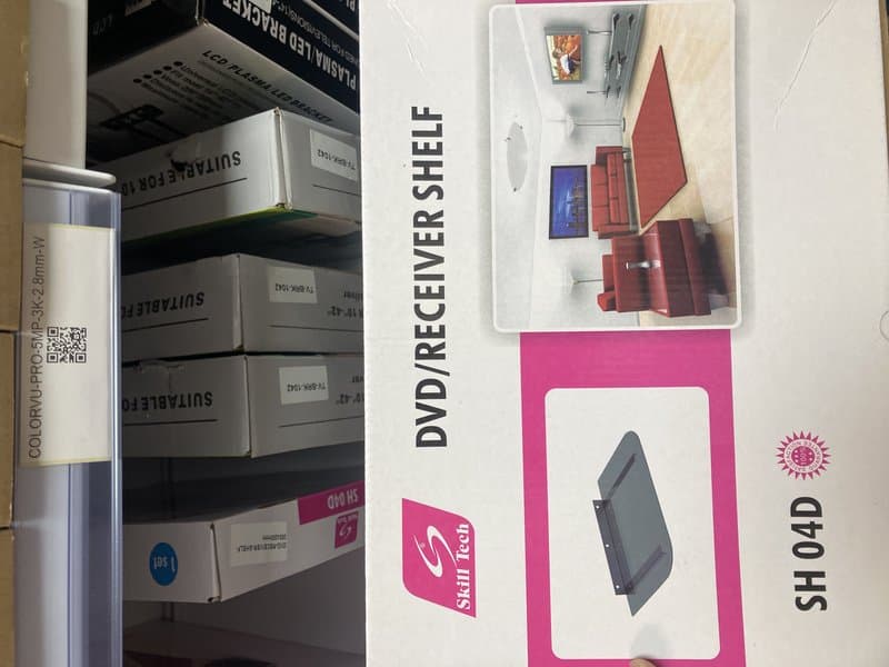 SHELF-BRK-DVD-RECEIVER-300x200MM-SH04D - Image 1
